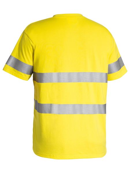 Taped Hi Vis Cotton T-Shirt - BK1017T
