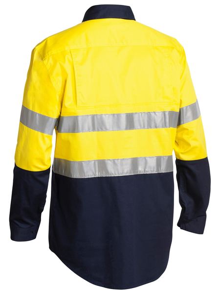 Taped Two Tone Hi Vis Cool Lightweight Long Sleeve - BSC6896