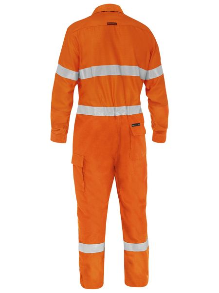 Apex 185 Taped Hi Vis FR Ripstop Vented Coverall - BC8478T