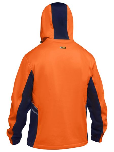 Hi Vis Liquid Repellent Fleece Hoodie - BK6571