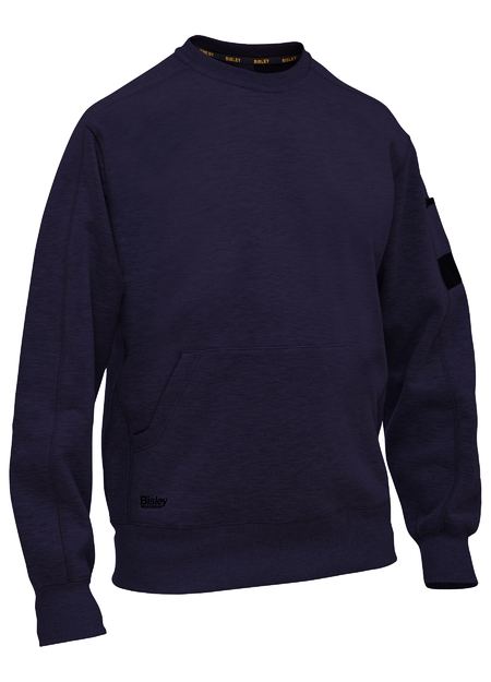 Work Fleece Crew Neck Jumper - BK6723