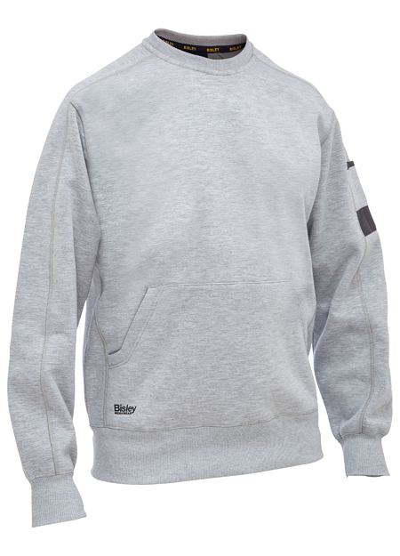 Work Fleece Crew Neck Jumper - BK6723