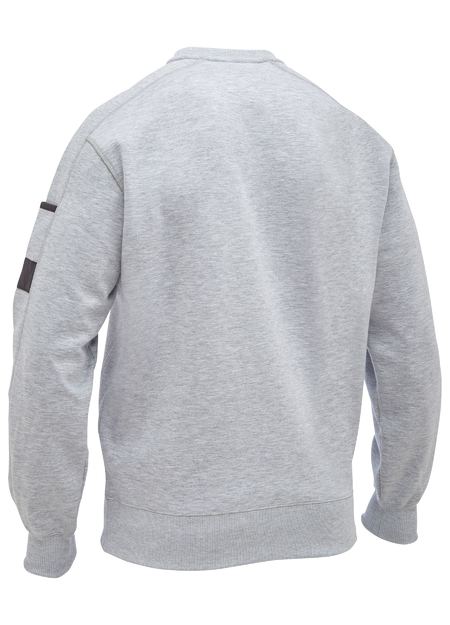 Work Fleece Crew Neck Jumper - BK6723