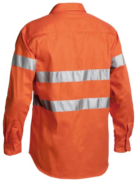 Taped Hi Vis Drill Shirt Long Sleeve - BT6482