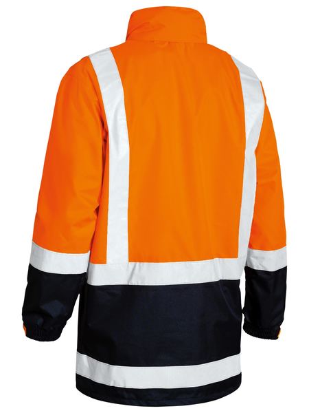 Taped Hi Vis Rain Shell Jacket - BJ6966T