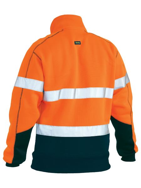 Taped Hi Vis 1/4 Zip Fleece Pullover - BK6989T