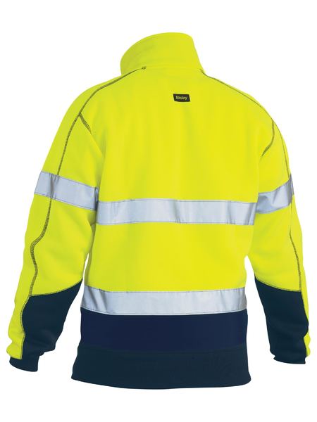 Taped Hi Vis 1/4 Zip Fleece Pullover - BK6989T