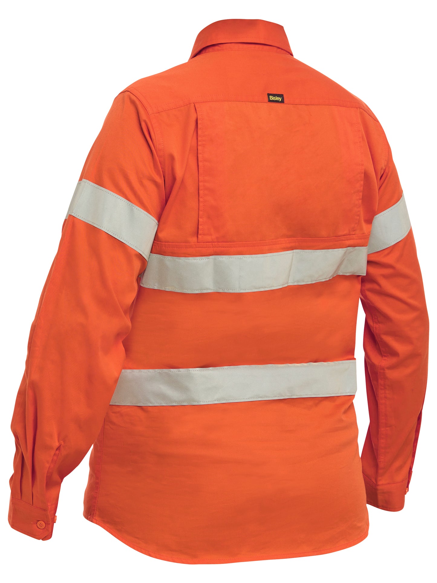 Women's Taped Hi Vis Cool Lightweight Closed Front Shirt - BLC6897T