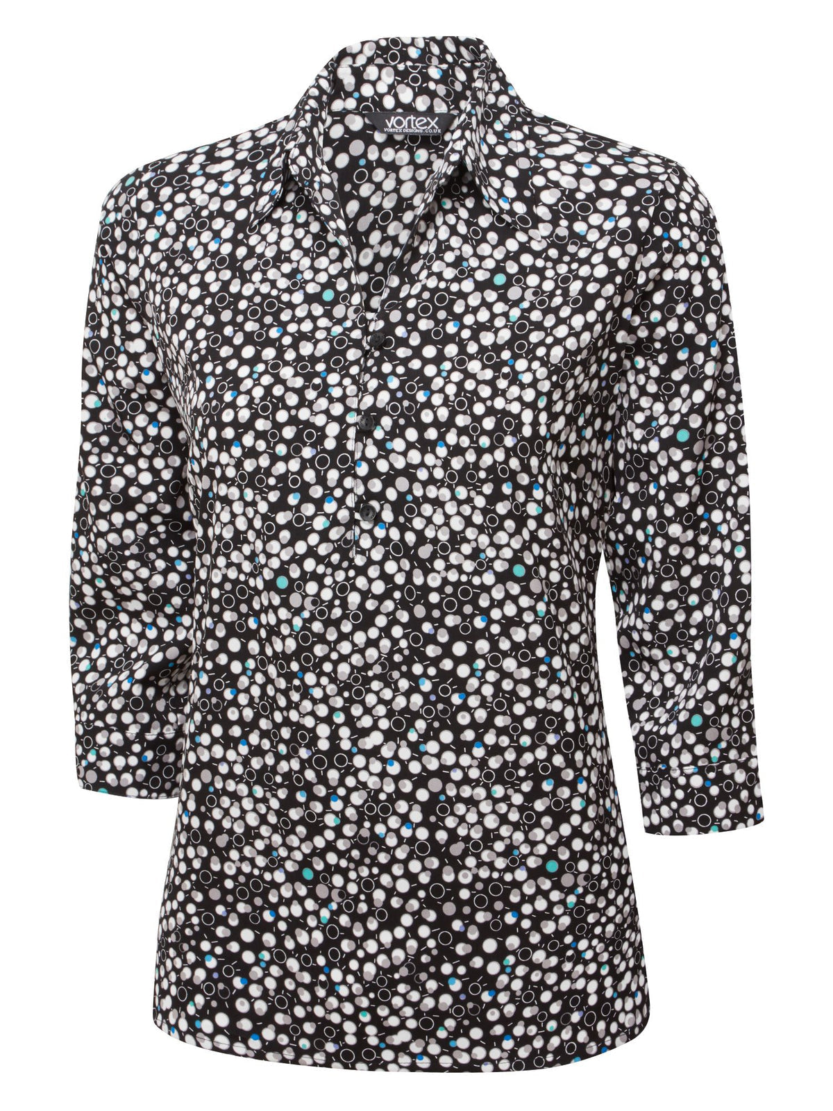 Evie 3/4 Sleeve Printed Blouse