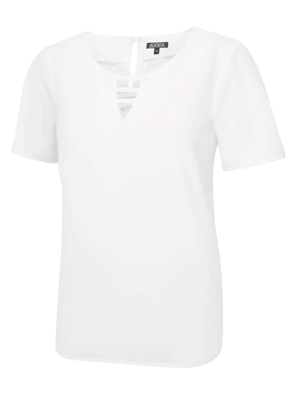 Lottie Notched Neck Shell Top