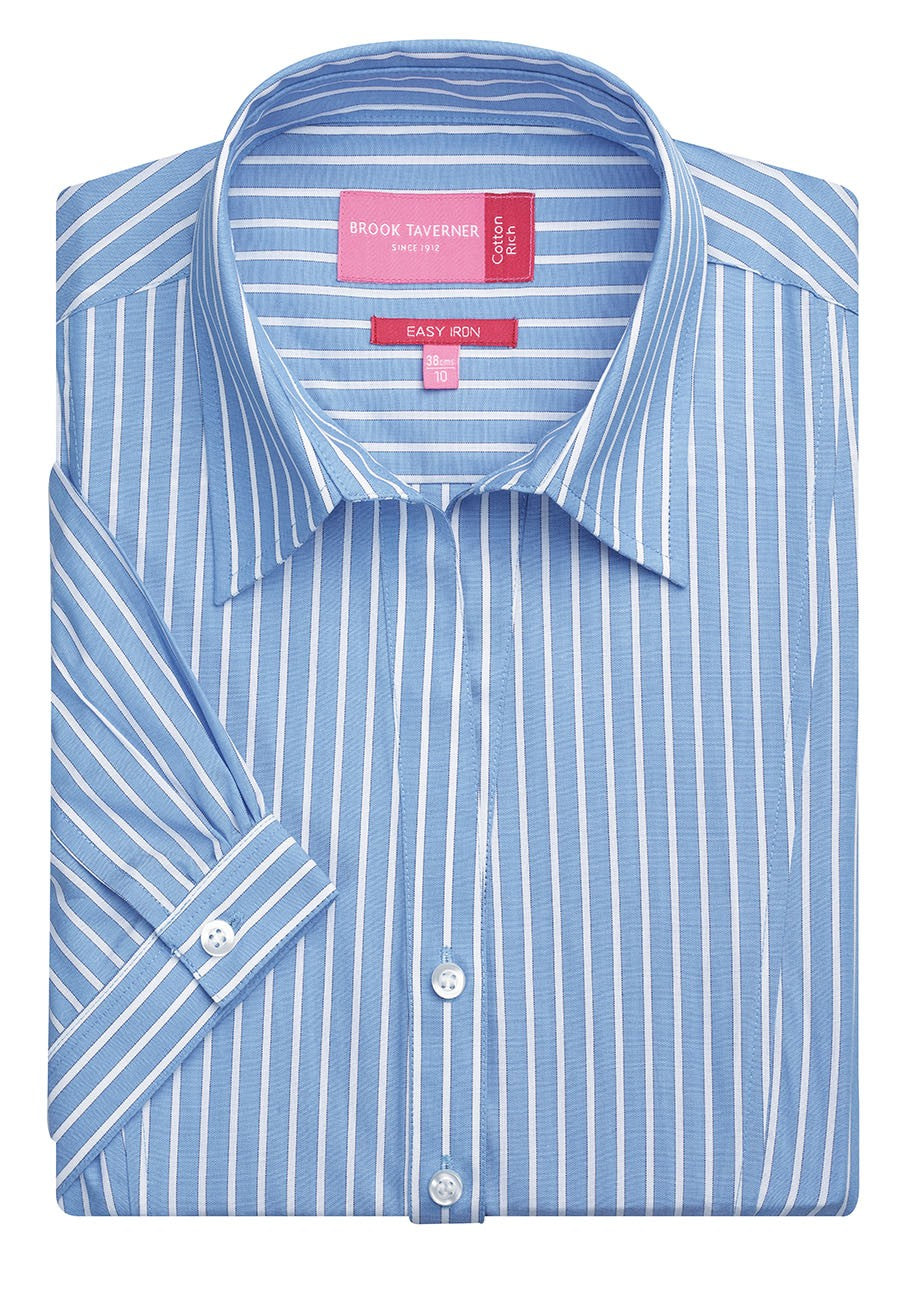 Pescara Ladies Semi Fitted S/S Blouse - 2217