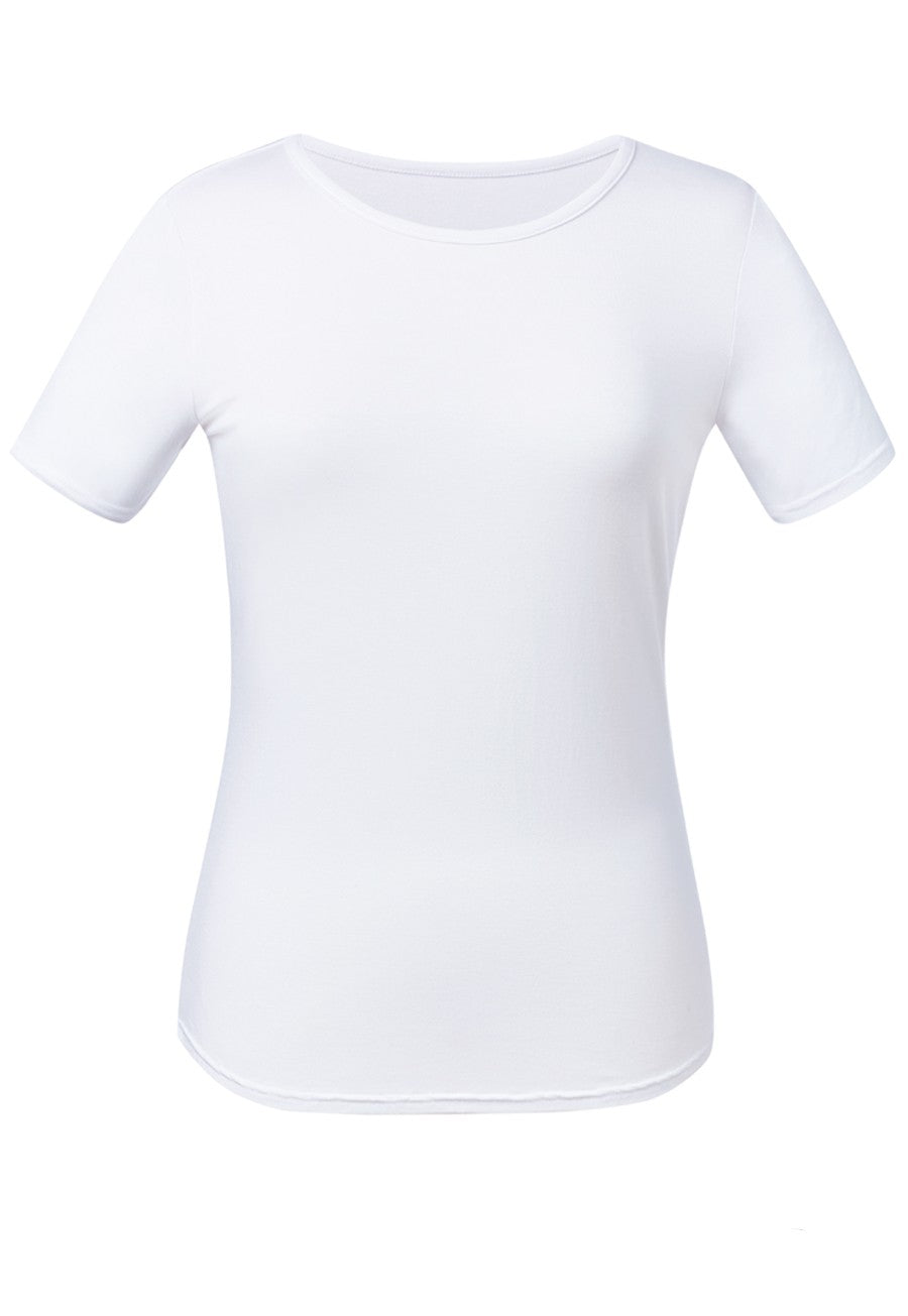 Sassa Ladies Round Neck S/S Strech Top - 2267