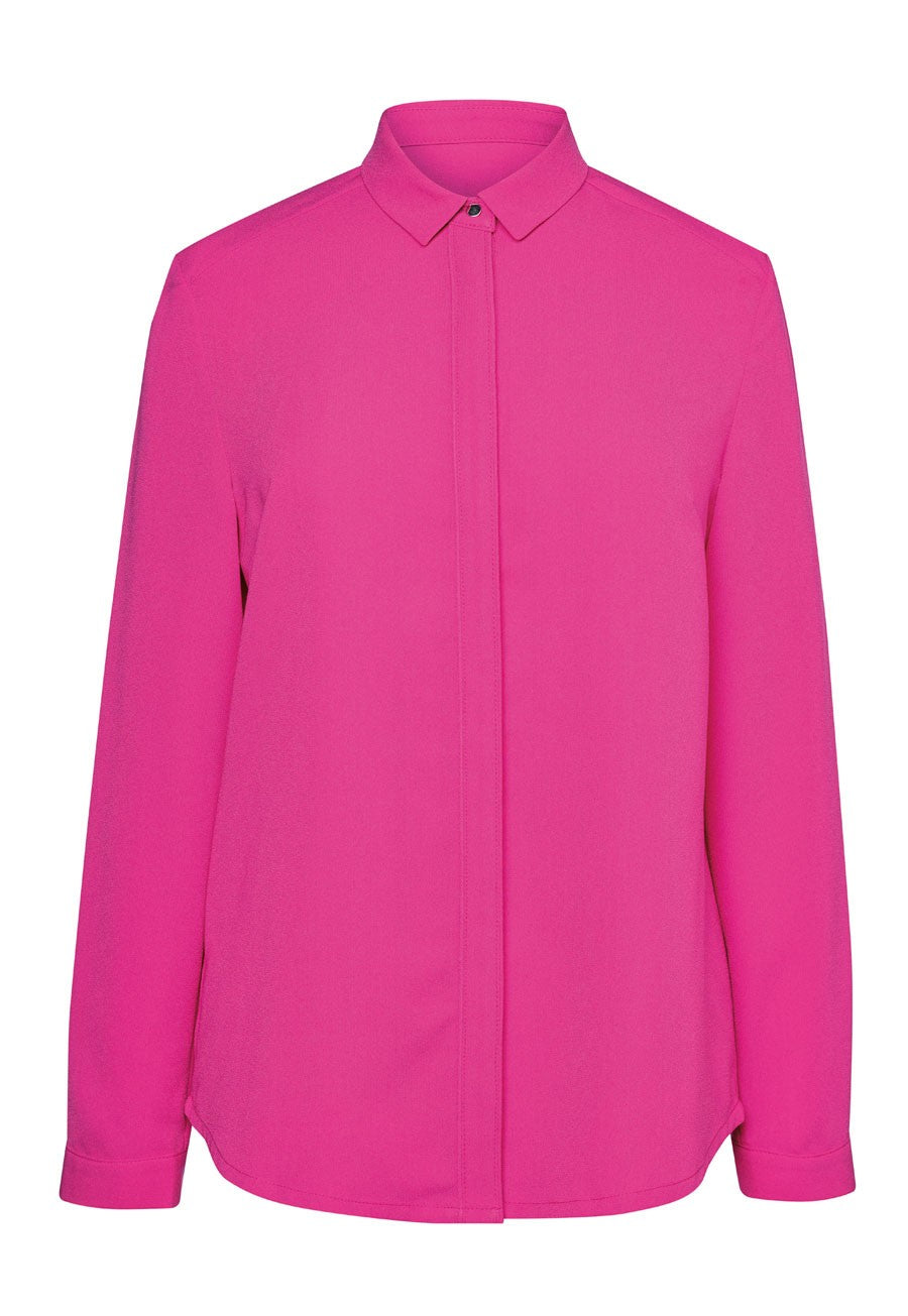 Firenze L/S Crepe Blouse - 2298