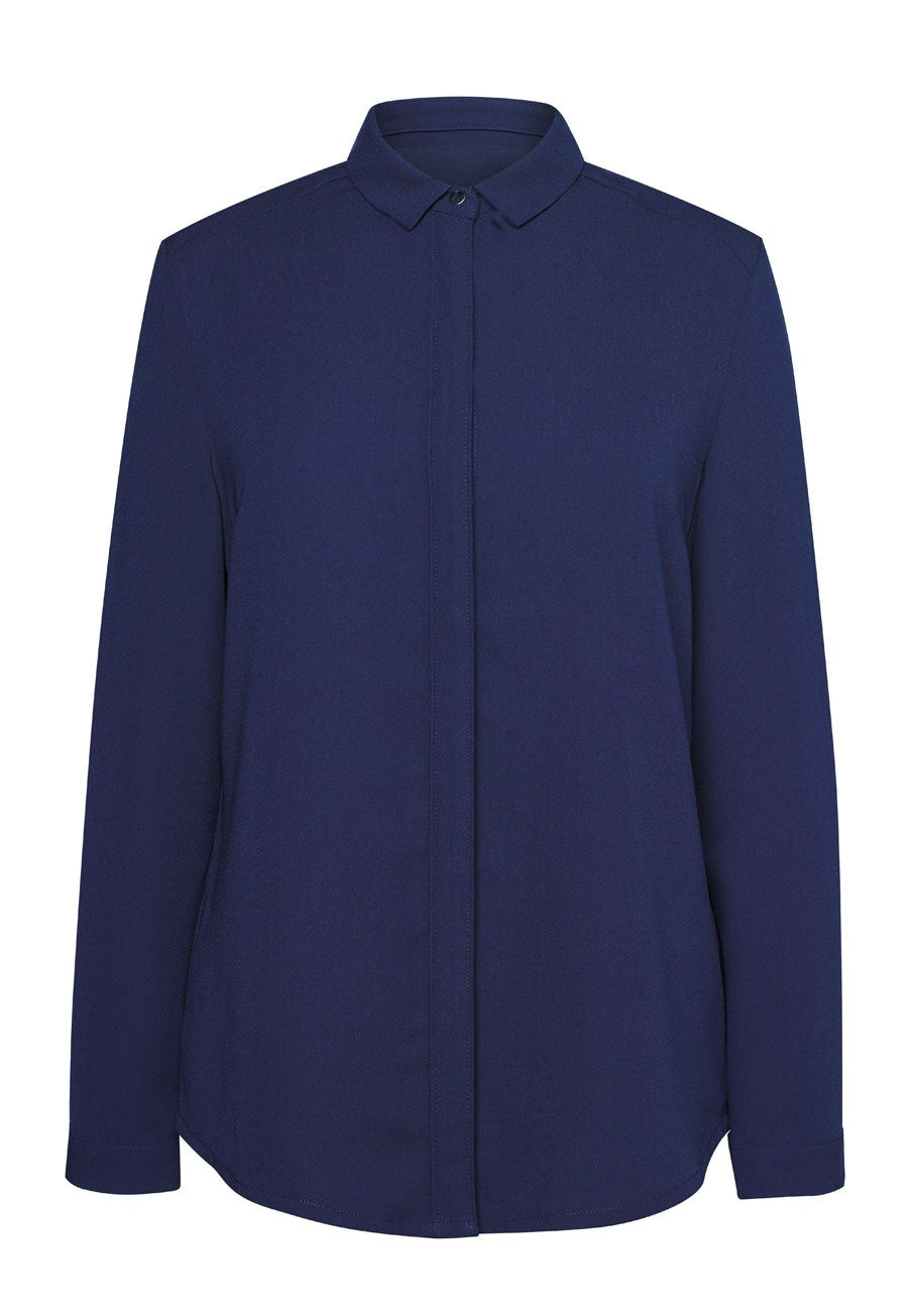 Firenze L/S Crepe Blouse - 2298