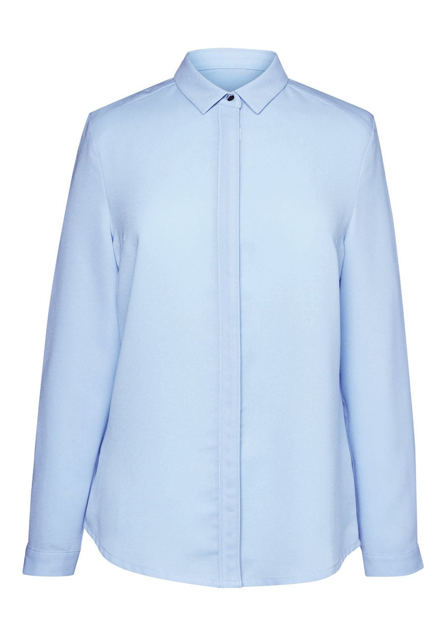 Firenze L/S Crepe Blouse - 2298