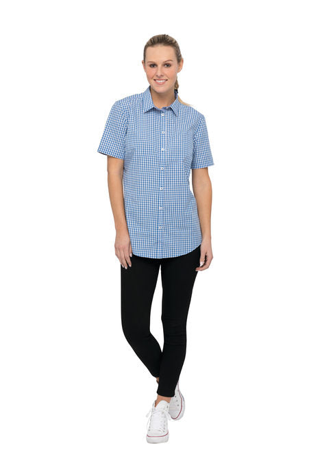 Ladies Gingham Dress Shirt SHC02W