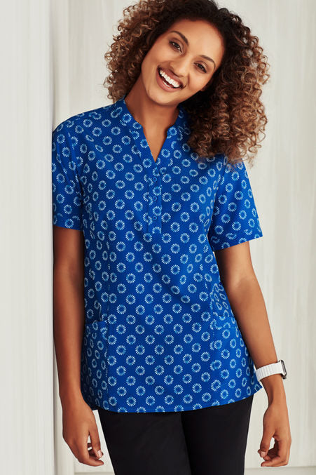 Womens Easy Stretch Daisy Print Tunic CS950LS