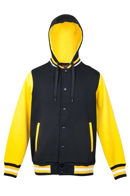 Mens Varsity Jacket & Hood - F907HB