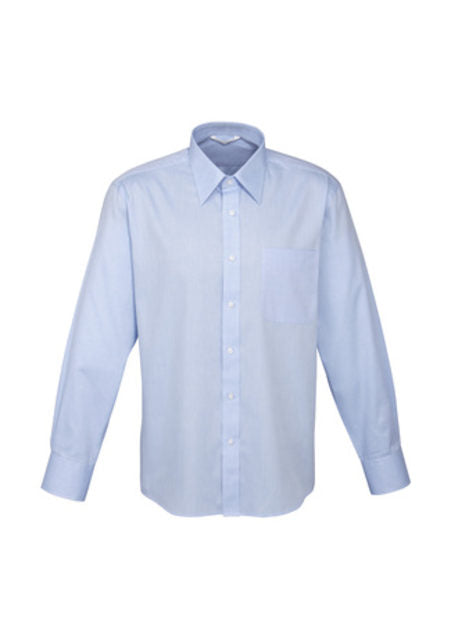 Mens Luxe Cotton Long Sleeve Shirt S10210