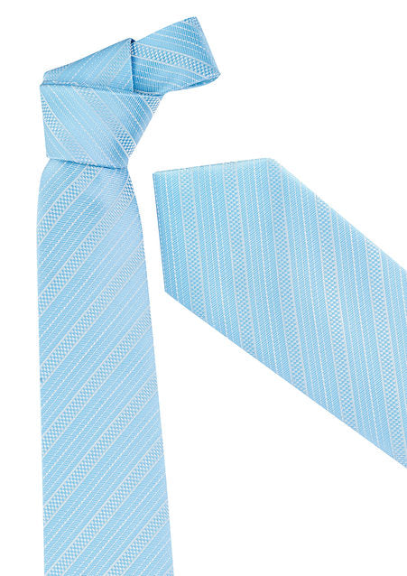 Mens Self Stripe Tie - 99101