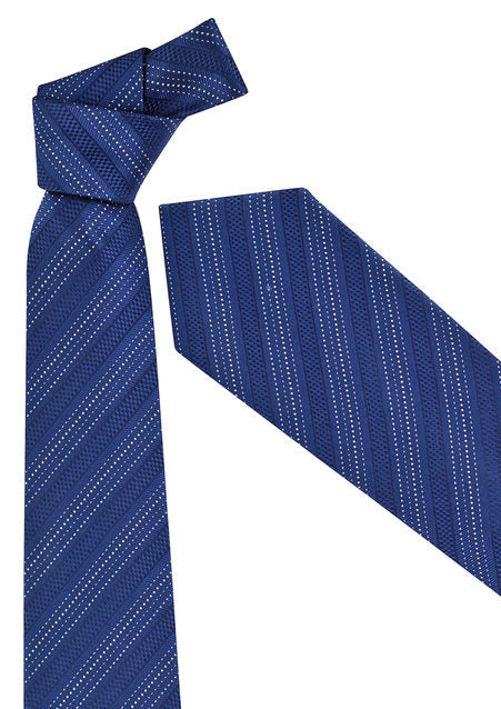 Mens Self Stripe Tie - 99101