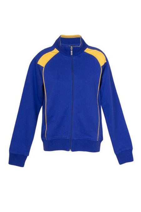 Mens Fleece Jacket with Piping and Panel F400HZ