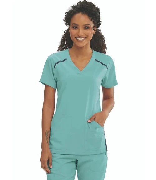 Ladies Elevate Scrub Top - 7188 (6 Colours)
