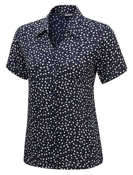 Heidi Button Down Printed Blouse