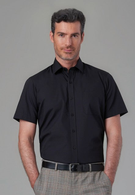 Rosello Men's Classic fit S/S Shirt - 7541