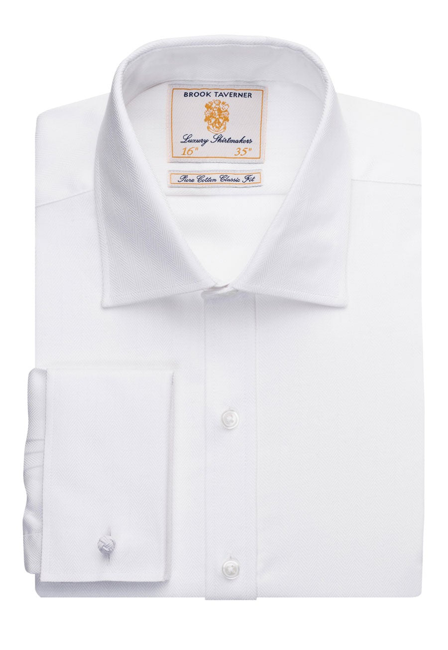 Andora Men's Classic Fit Double Cuff L/S Shirt - 7656