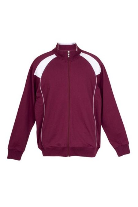 Mens Fleece Jacket with Piping and Panel F400HZ