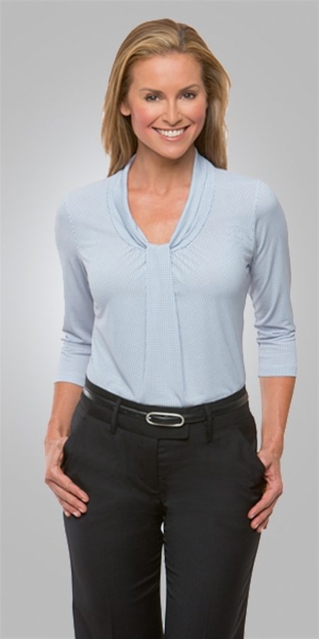 Pippa Print Ladies 3/4 Sleeve Shirt 2223