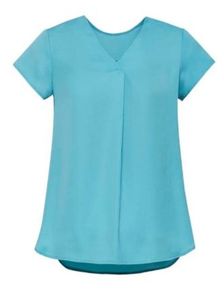 Ladies Kayla V-Neck Peak Blouse RB967LS