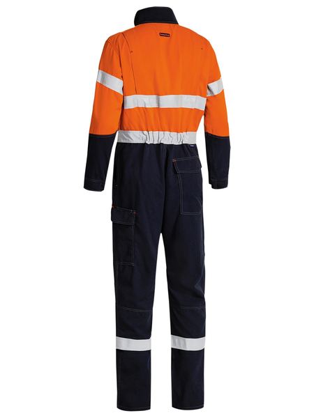 Tencate Tecasafe® Plus 700 Taped Hi Vis Engineered Fr Vented Coverall - BC8086T