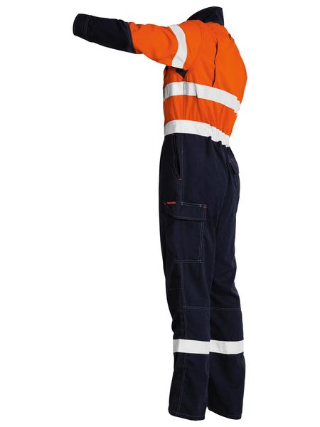 Tencate Tecasafe® Plus 700 Taped Hi Vis Engineered Fr Vented Coverall - BC8086T