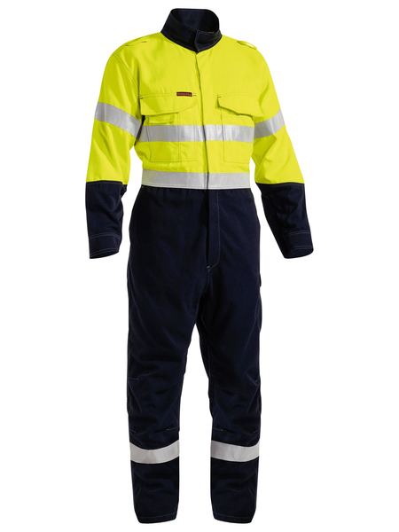 Tencate Tecasafe® Plus 700 Taped Hi Vis Engineered Fr Vented Coverall - BC8086T