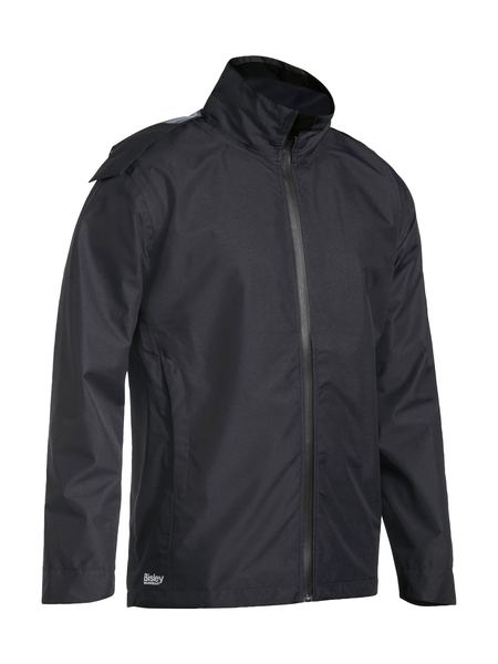 Lightweight Mini Ripstop Rain Jacket With Concealed Hood - BJ6926