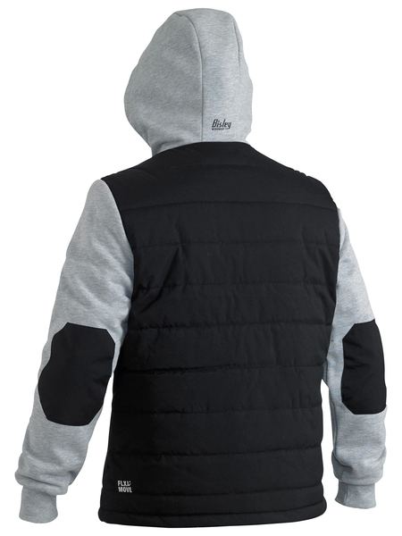 Flx & Move™ Contrast Puffer Fleece Hooded Jacket - BJ6944