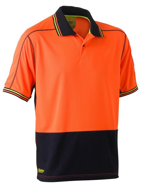 Hi Vis Polyester Mesh Polo - BK1219