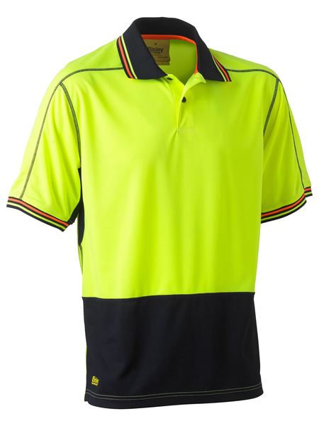 Hi Vis Polyester Mesh Polo - BK1219