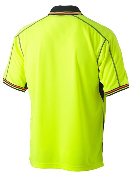 Hi Vis Polyester Mesh Polo - BK1219