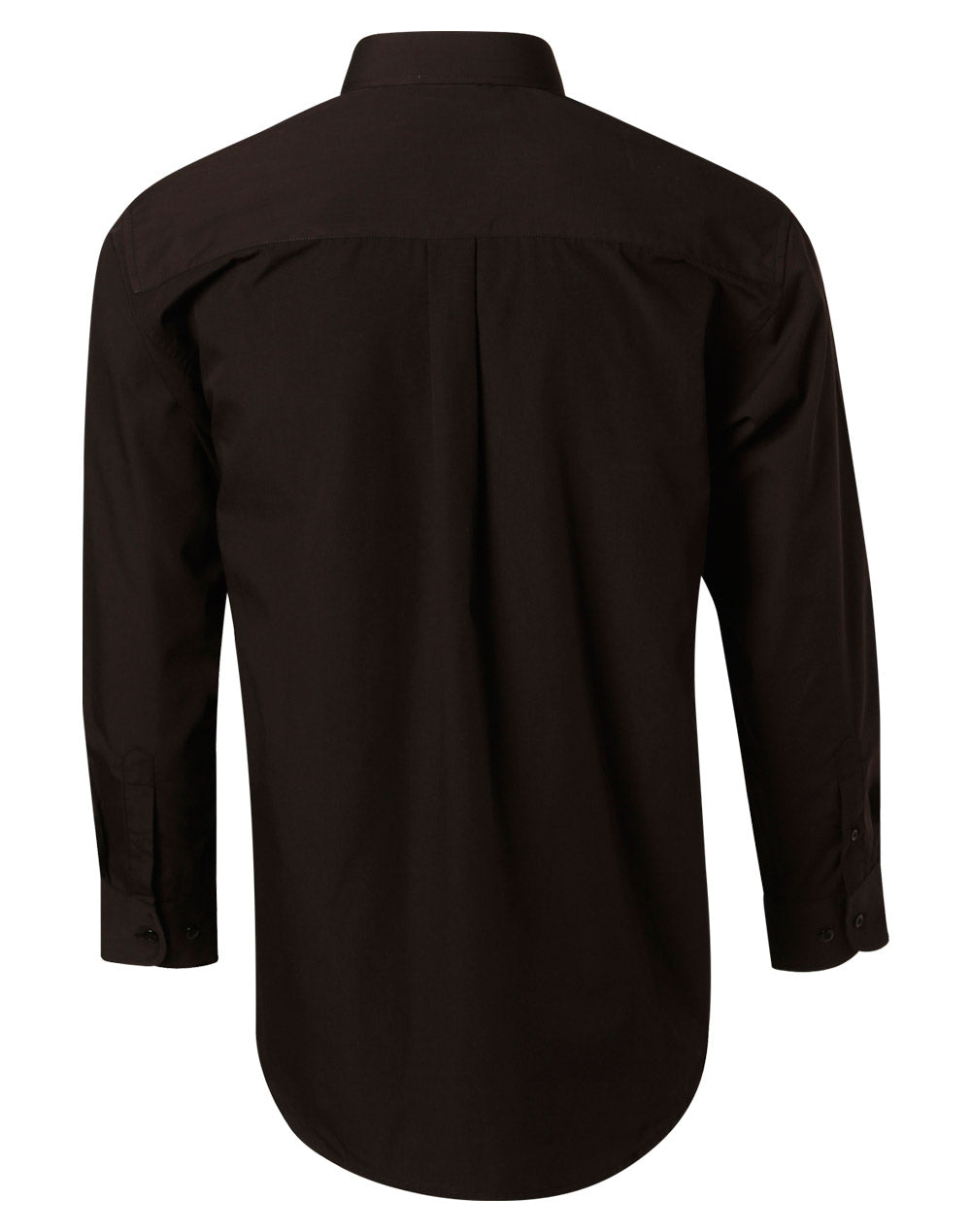 Men's Poplin Long Sleeve Shirt - BS01L