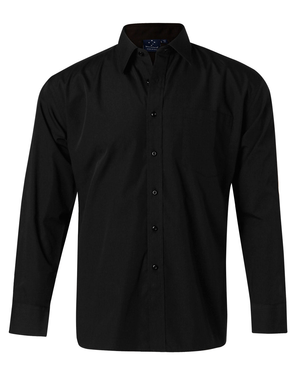 Men's Poplin Long Sleeve Shirt - BS01L