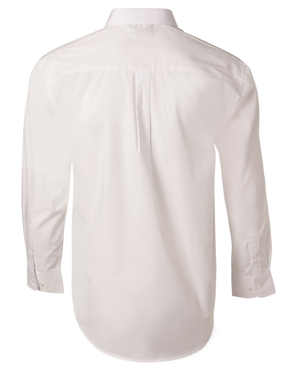 Men's Poplin Long Sleeve Shirt - BS01L