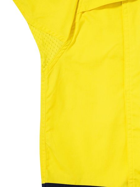 Two Tone Hi Vis X Airflow Ripstop Shirt Long Sleeve - BS6415