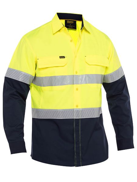 Men’s X Airflow™ Hi Vis Taped Laser Long Sleeve Shirt - BS6491T