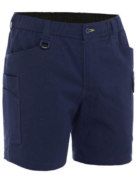 Stretch Cotton Elastic Waist Cargo Short - BSHC1018