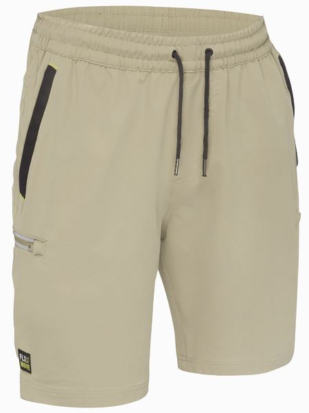 Flx & Move™ 4-way Stretch Elastic Waist Cargo Short - BSHC1333