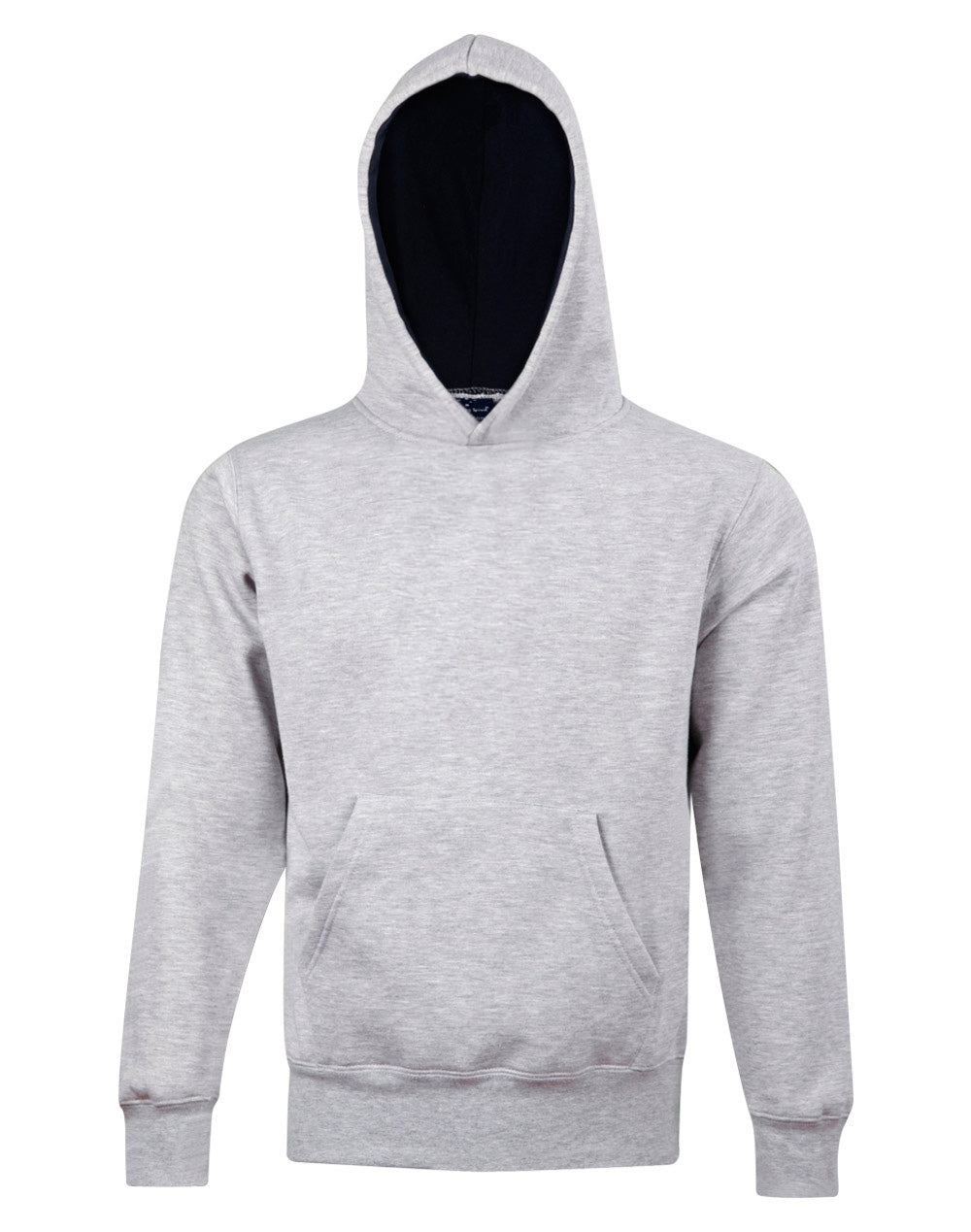 Kids Close Front Fleecy Hoodie - FL09K