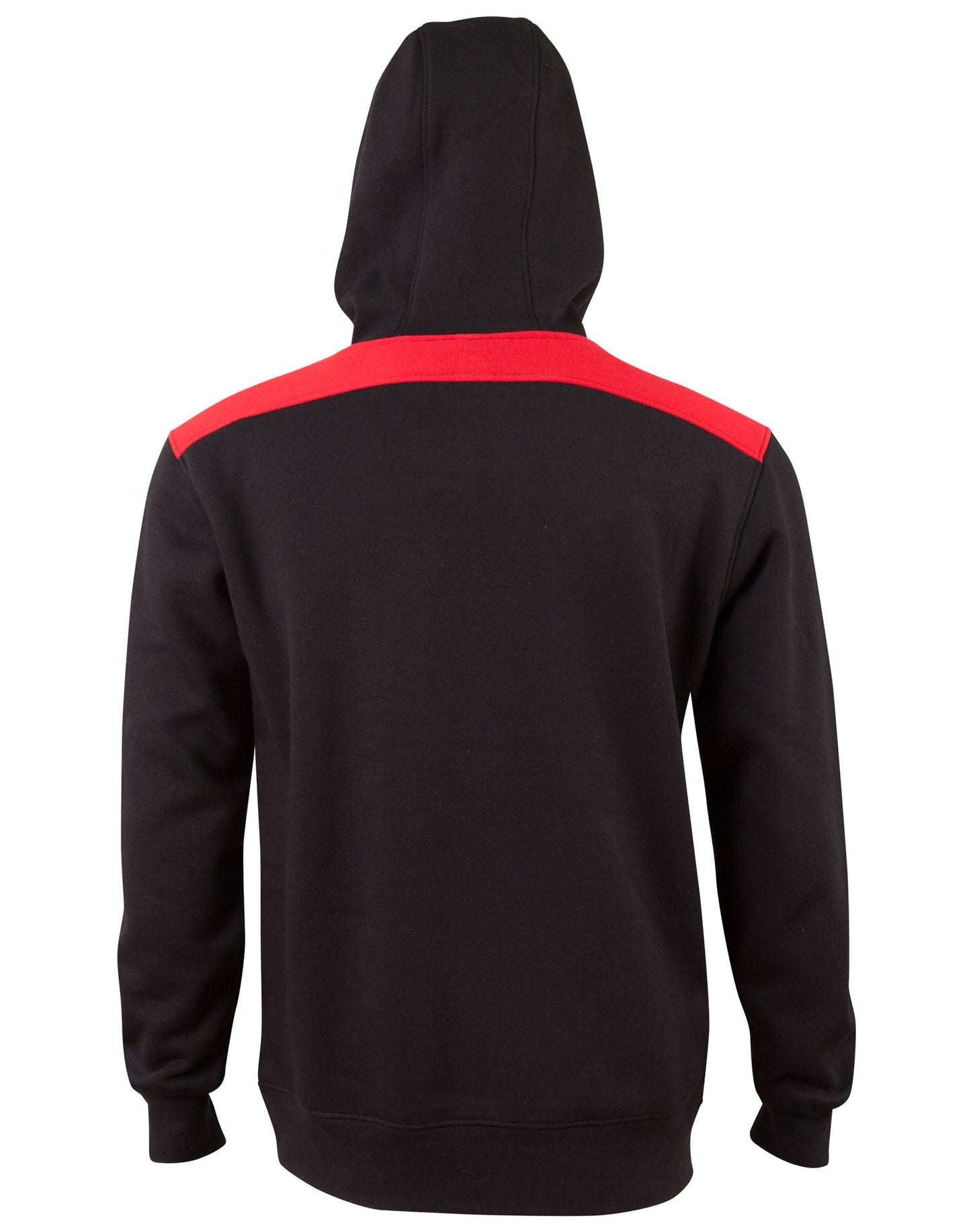 Kids Close Front Contrast Hoodie - FL19K